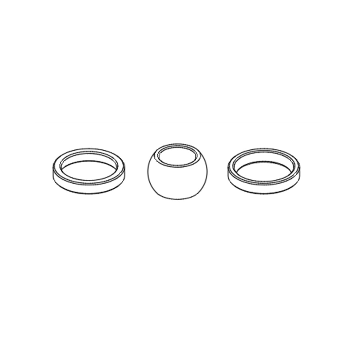 Goosky E2 Swashplate Ball Set
