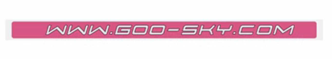 Goosky RS4 Tail Boom Sticker – Pink