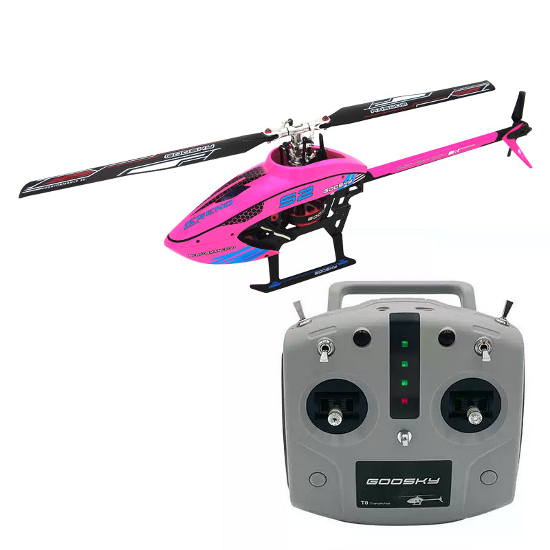 Goosky Legend S2 Helicopter (RTF) – Pink (MODE 2)