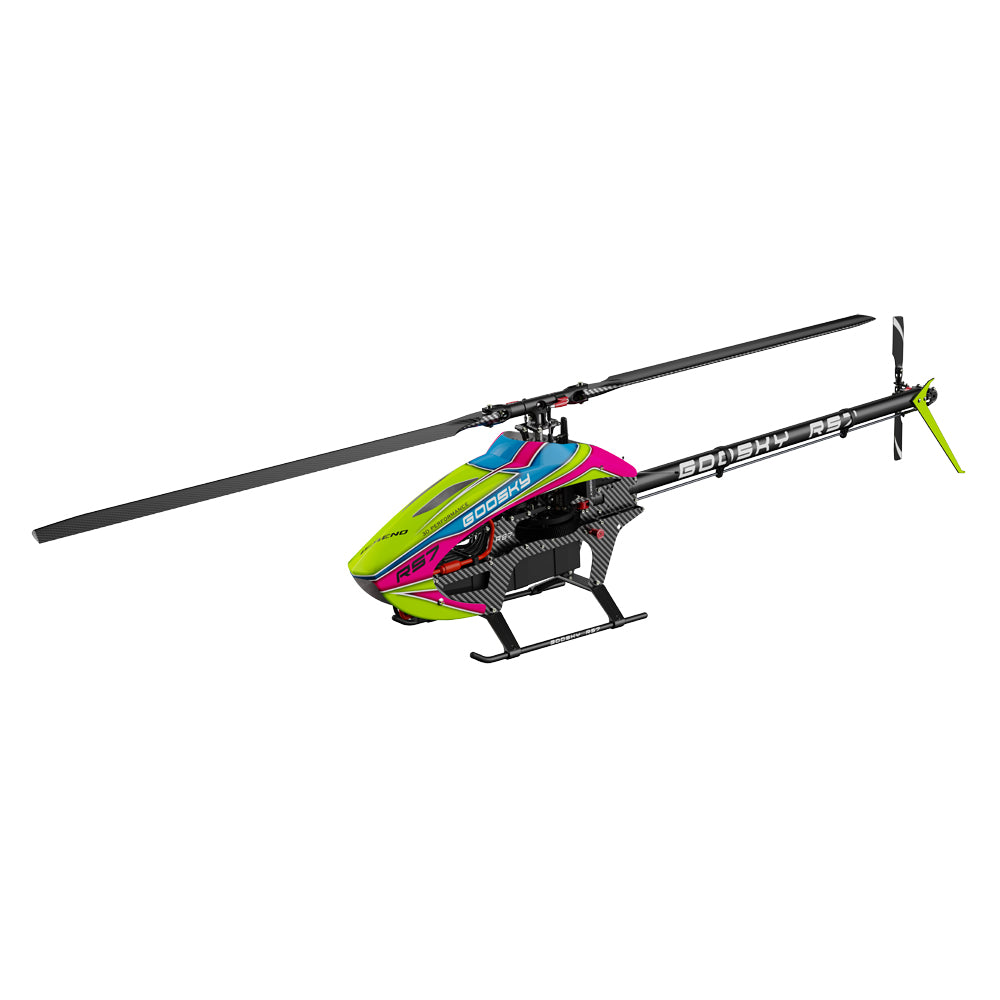 Goosky Legend RS7 Helicopter Kit w/o Blades – Yellow