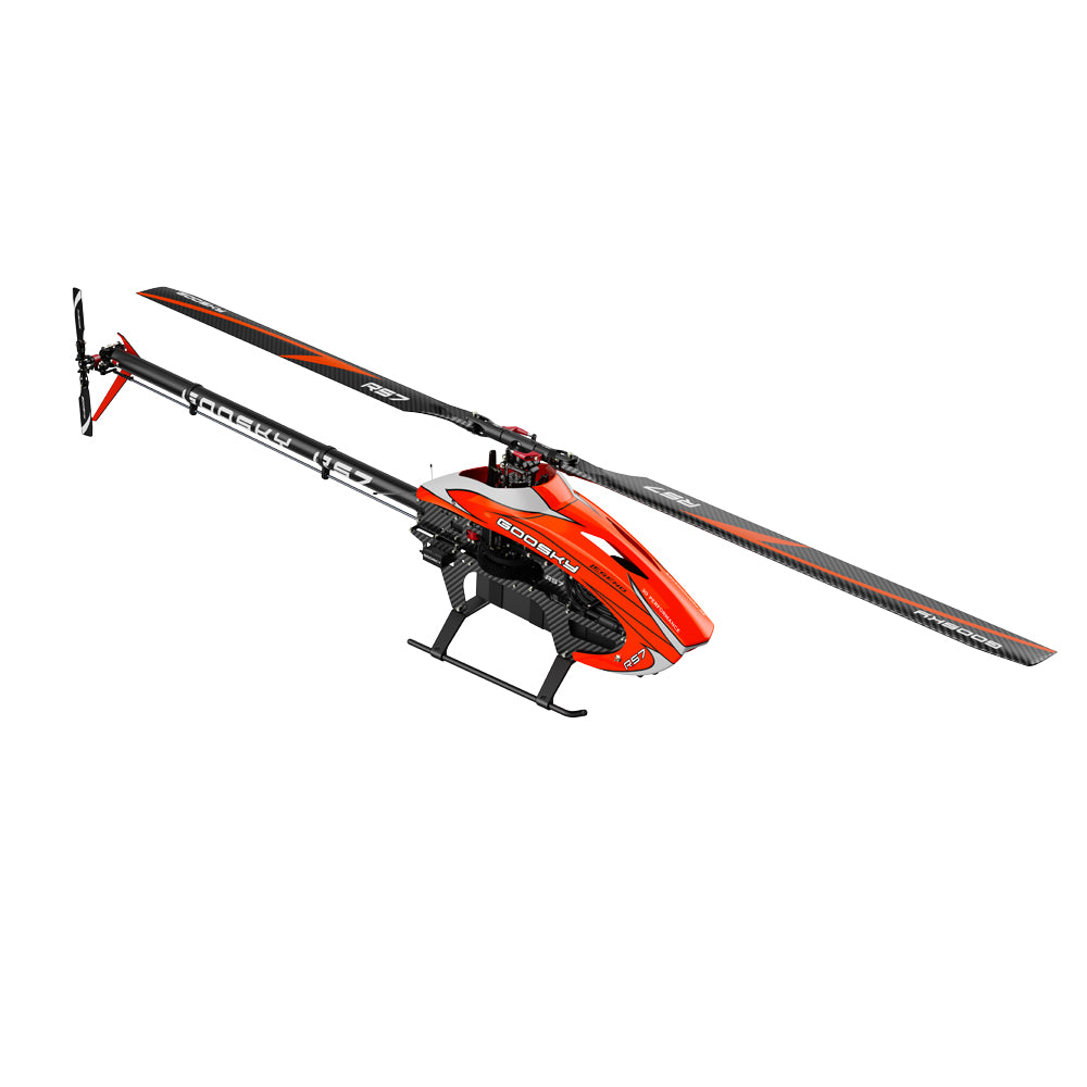 Goosky Legend RS7 Helicopter Kit w/o Blades – Orange