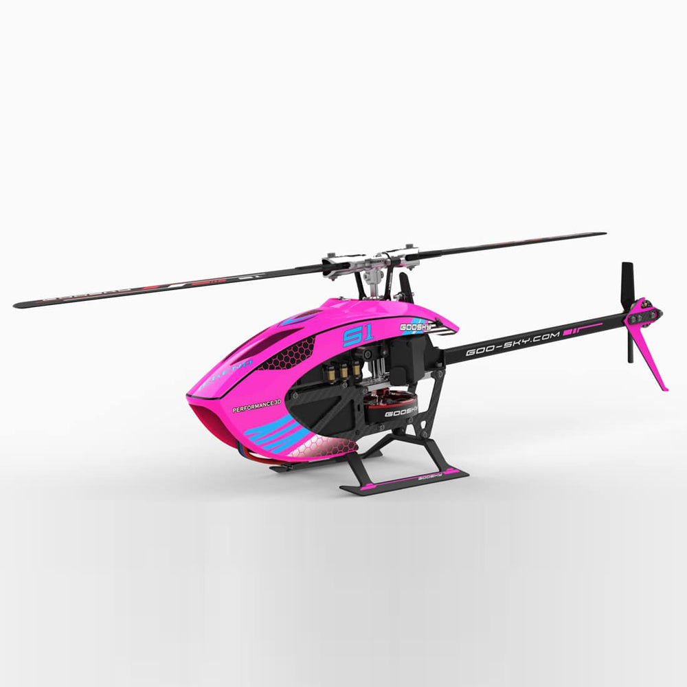 Goosky Legend S1 Helicopter (BNF) – Pink