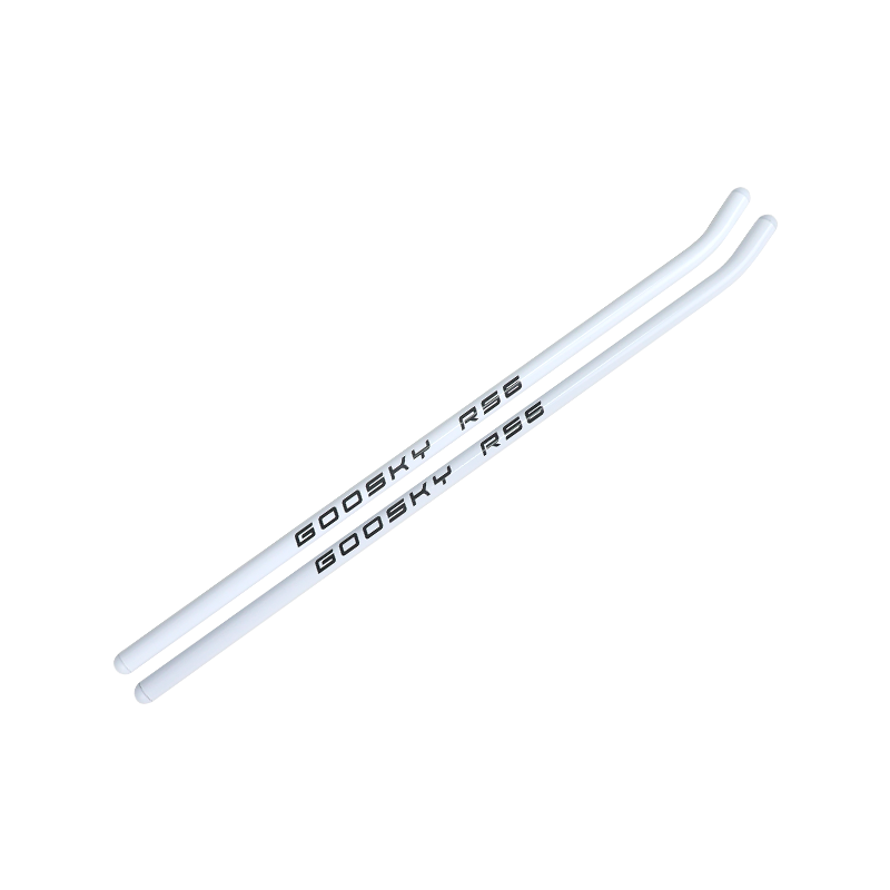 Goosky RS6 Color Painted Skid Pipe (White)