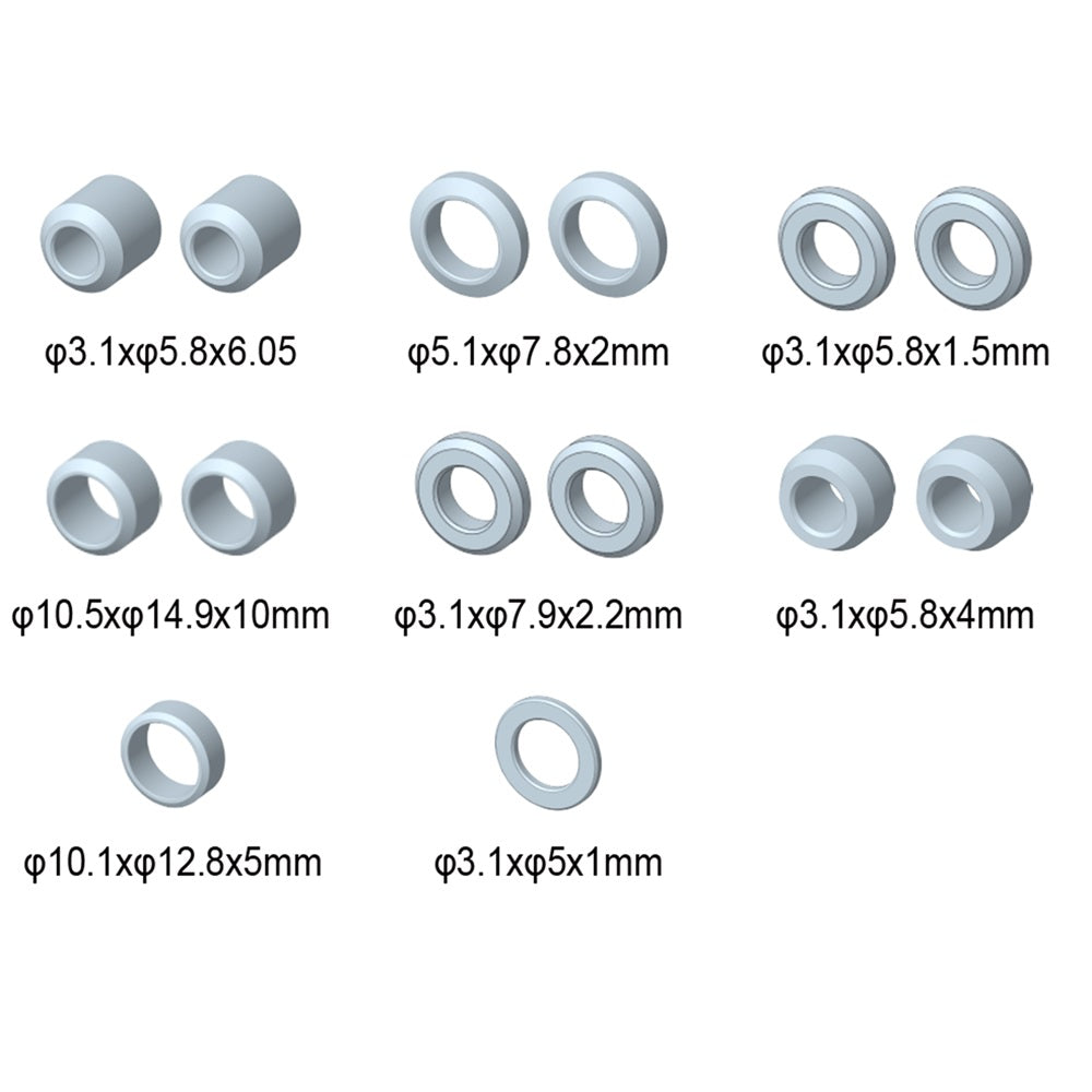 Goosky RS7 Spacer Sleve Set