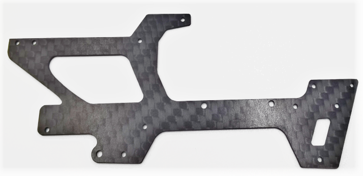 Goosky S2 Carbon Fiber Lower Frame (RIGHT) Fashion