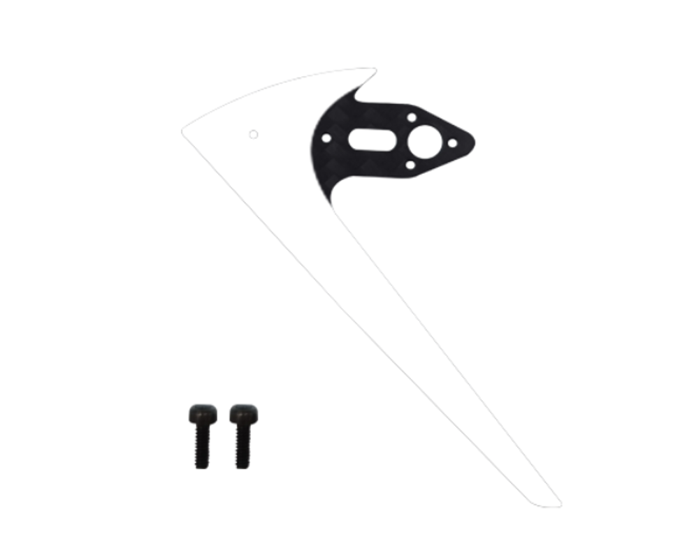 Goosky S2 Vertical Tail Fin Set – White