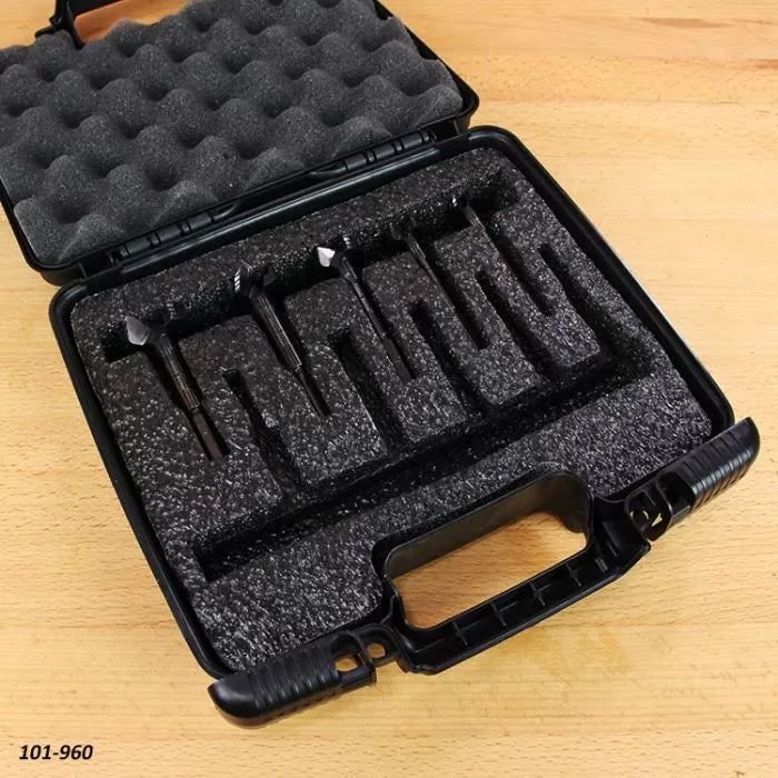Famag 5-Pc. Bormax HSS Forstner Bit Set