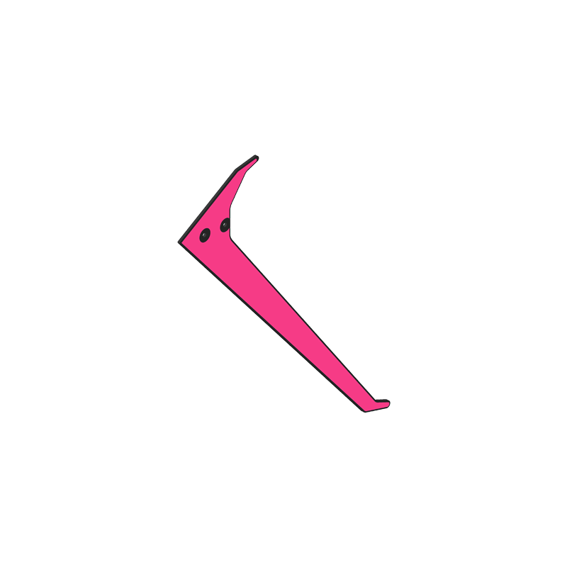 Goosky RS7 Tail Fin – Pink Supply