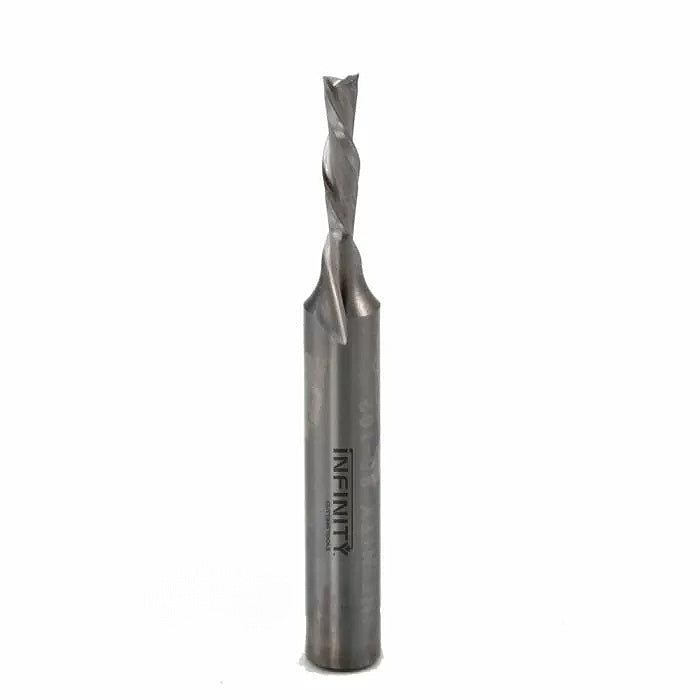 Infinity Tools 1/4″ Shank Solid Carbide Spiral Downcut Router Bits