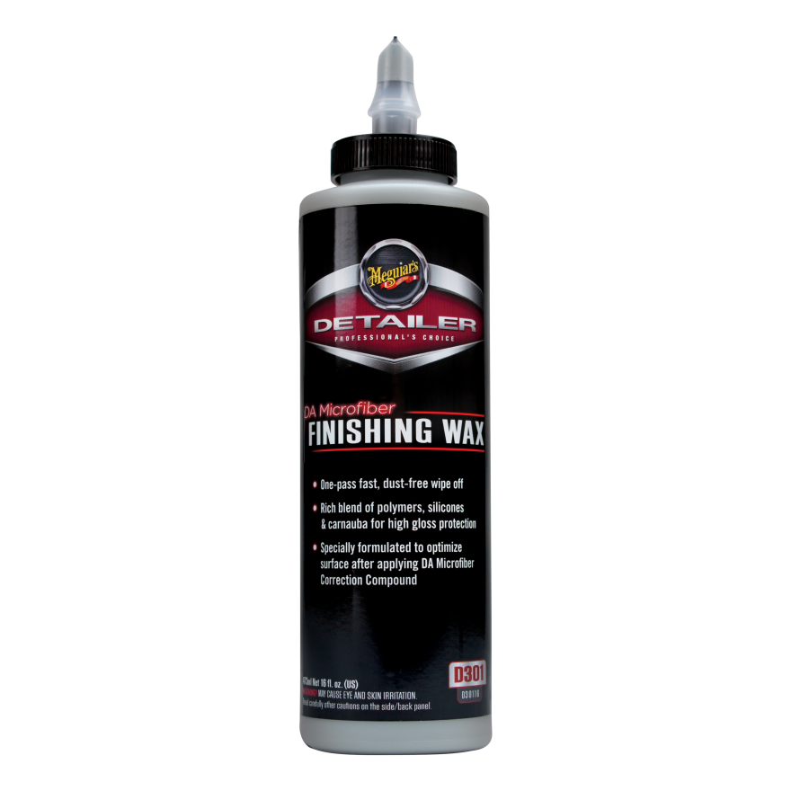 MEGUIAR’S MICROFIBER FINISHING WAX – D30116 (16 oz.)