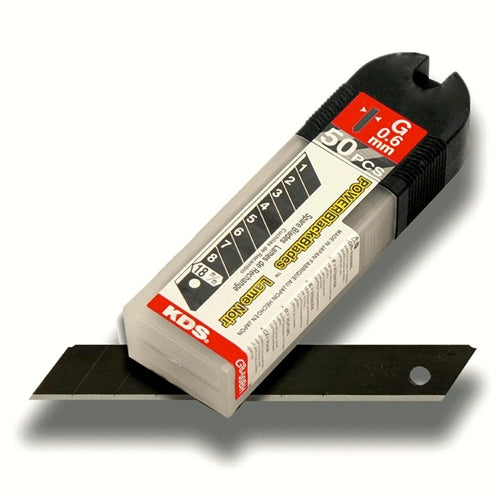 KDS GB-50BH PBLACK CRBN 8PT “G” BLDS (50 PK)