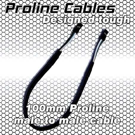 Pro line Male-to-male 100mm (3.9 inches) Servo Cable