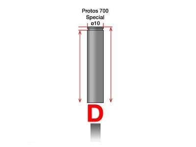 Xnova 4535 Shaft D (Protos 700) 10mm