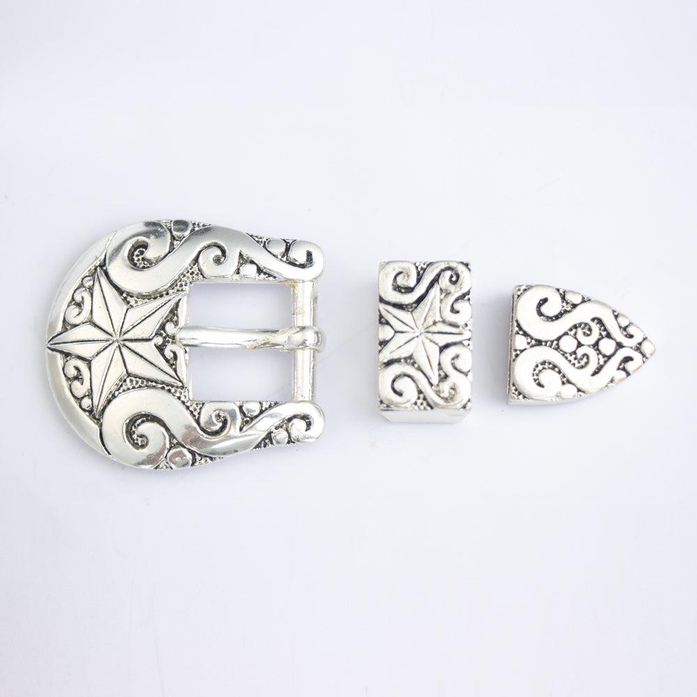 [FINAL SALE] Star 3 Pcs Buckle Set, 20mm (3/4″), SP