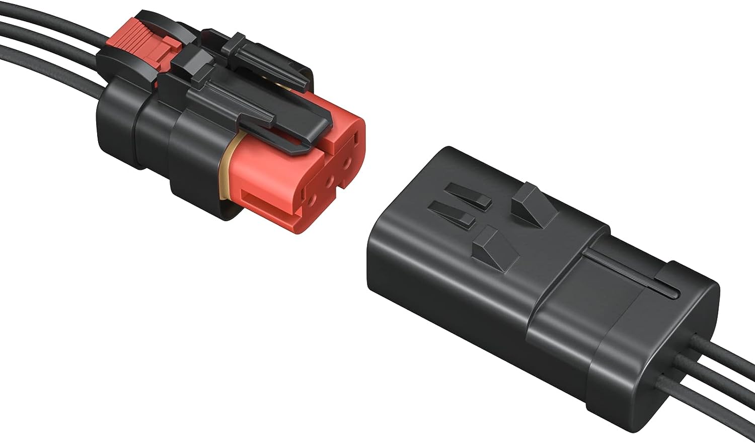 AMP-268 AMPSEAL 16 Connector Kit in 2,3,4,6,8,12 Pin Configurations, Waterproof Automotive Electrical Connectors with Size 16 Solid Pin Contacts, 268PCS