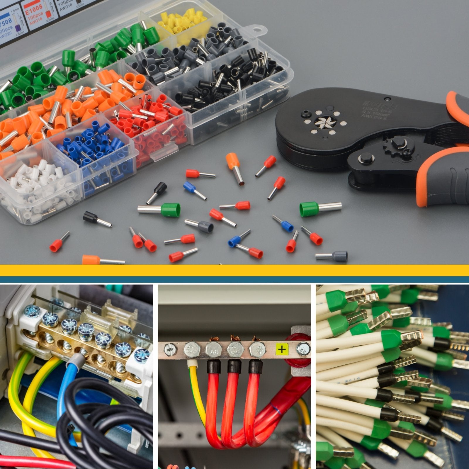 E-770 770pcs insulated ferrules terminals kit Online Hot Sale