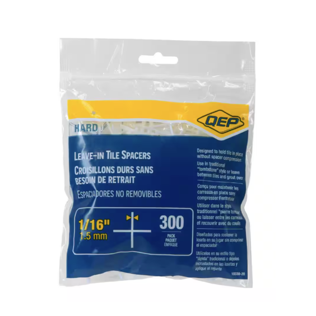 1/16″ Leave-In Spacers, Bag – 300 Qty