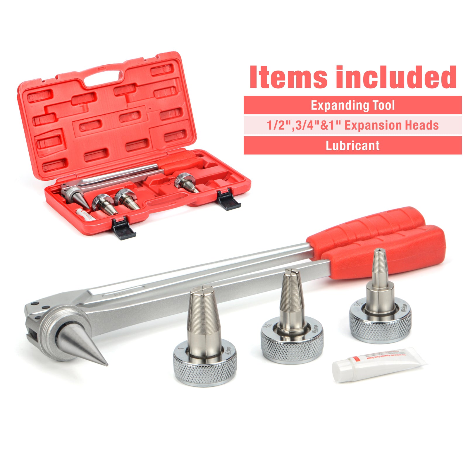 IWS-F1960 1/2, 3/4 &1-inch PEX Pipe Expander Tool Kit for ProPex Fitting Hot on Sale