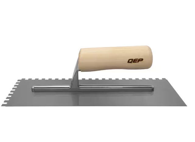 1/4″ x 1/4″ x 1/4″ Square-Notch Wood Handle Trowels