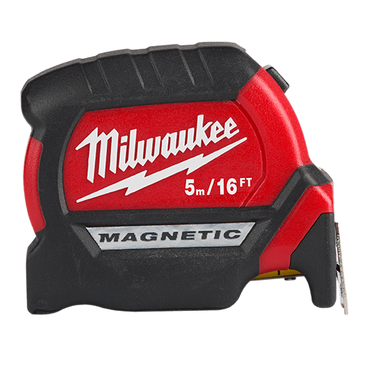 5m/16ft Compact Wide Blade Magnetic Tape Measure Online Hot Sale