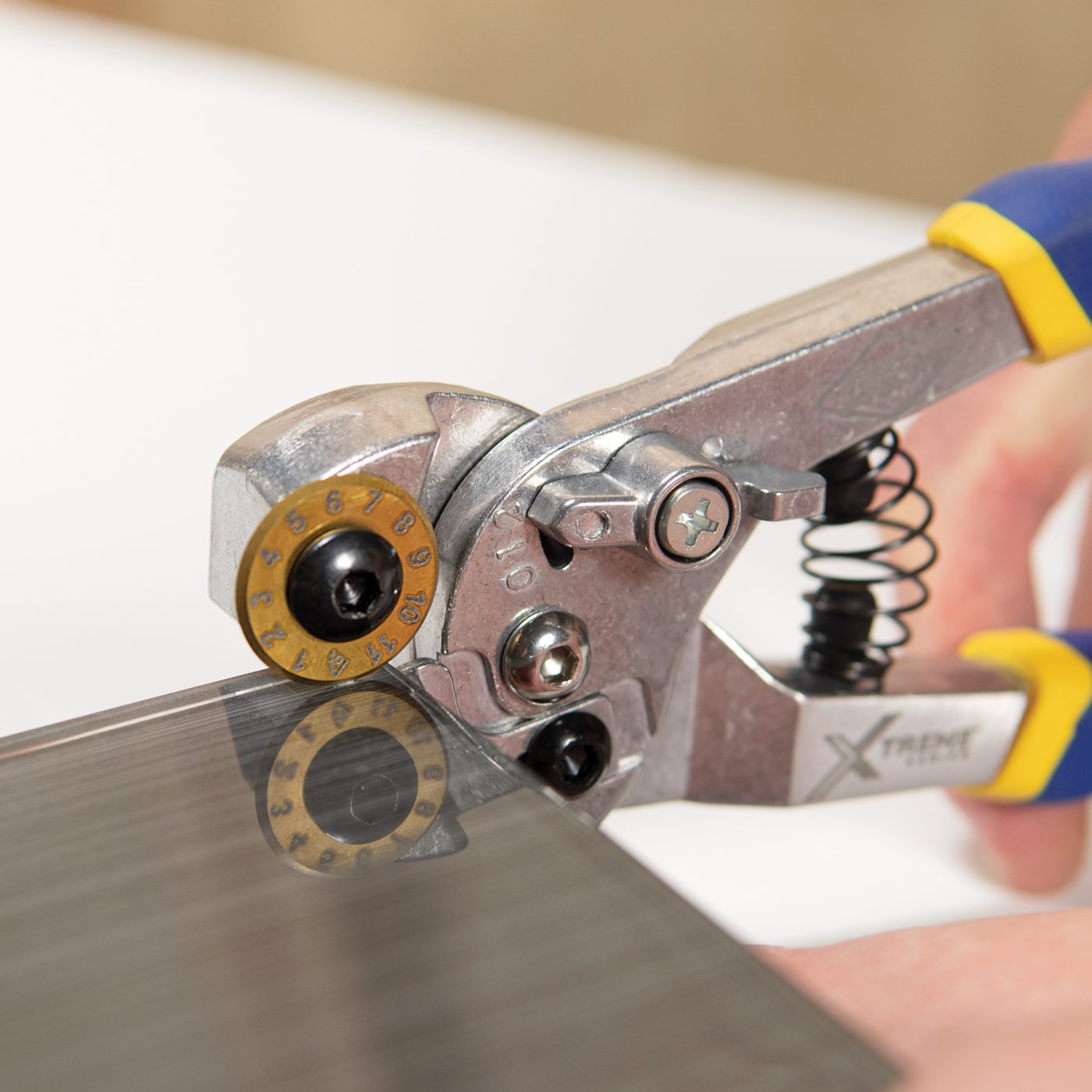 8.25 in.Tile Nipper with Pro Control Settings for Glass and Mosaic Tile up to 5/16 in. Online now