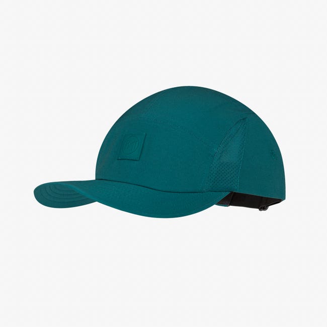 5 Panel Go Cap Solid Teal Fashion