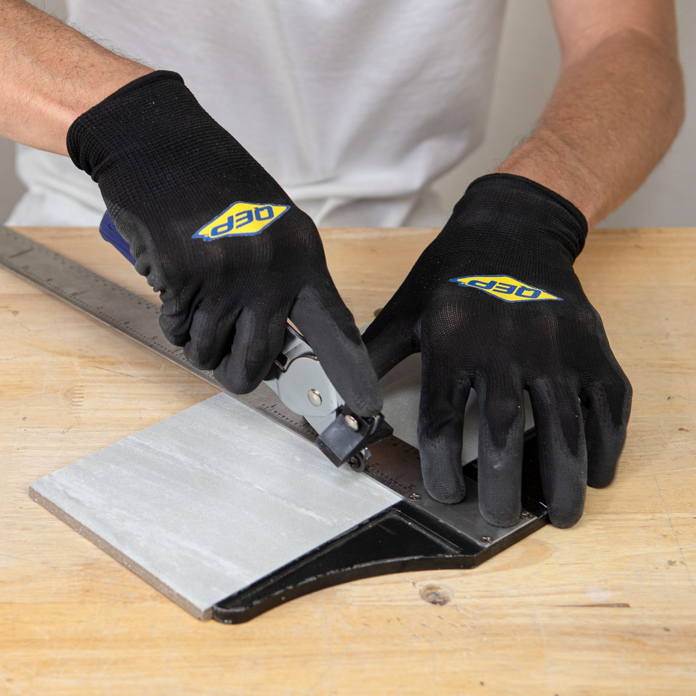 Handheld Tile Cutter with Tungsten Carbide Scoring Wheel for Ceramic Wall Tile up to 1/4 in. Thick Hot on Sale