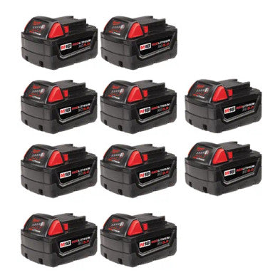 M18™ REDLITHIUM™ XC 5.0Ah Extended Capacity Battery Pack 10PK Online Hot Sale