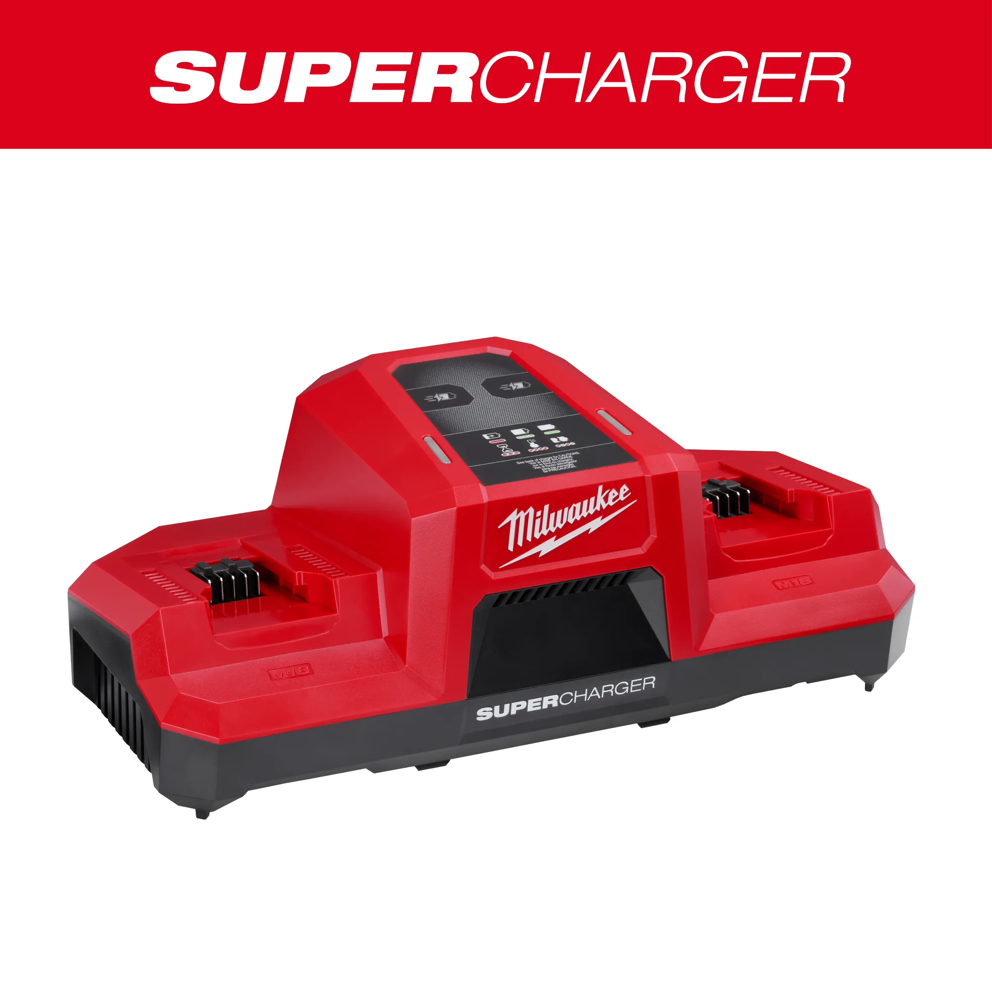 M18™ Dual Bay Simultaneous Super Charger Supply